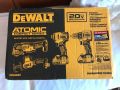 4 инструмента+бонус, DEWALT 20V MAX* на батерии от САЩ, снимка 2