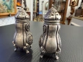 Стар сребърен комплект за сол и пипер №7941, снимка 4