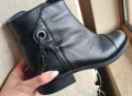 черни боти естествена кожа, снимка 2