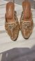 Златни официални обувки, снимка 1 - Дамски обувки на ток - 45608065