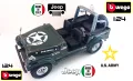 Bburago Jeep Militare Cj-7 Army Green MADE IN ITALY 1:24, снимка 1