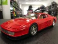 BBURAGO метална колекционерска количка FERARRI TESTAROSSA 1:18, снимка 1