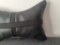 ТОП ЦЕНА за 2 броя-11€ изцяло кожени възглавнички с надпис Порше Porsche , снимка 3