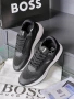 Hugo Boss Мъжки Черни Маратонки👟Мъжки Спортни Обувки В Черен Цвят Хуго Бос Код E1324, снимка 5