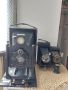 Три стари мехови фото камери-две Кодак и една огромна немска"COMPUR", снимка 1 - Антикварни и старинни предмети - 45560153