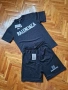 Страхотен мъжки екип къси панталони и тениска BALENCIAGA размер S M L XL 2XL , снимка 2