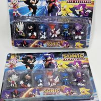 Комплект Соник фигури Sonic 6 броя / всички играчки, снимка 3 - Фигурки - 45862714