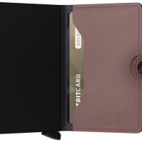 Secrid Mini Wallet Matte Rose - кожен портфейл, холандски, снимка 2 - Портфейли, портмонета - 45758852
