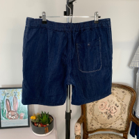 Мъжки къси дънкови панталони размер 32, отговарят на S-XS, снимка 13 - Къси панталони - 44992125