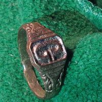 Старинен пръстен сачан над стогодишен - 73811, снимка 7 - Антикварни и старинни предмети - 29013615