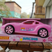 Детска кола за игра Polesie Racing Pink, снимка 1 - Коли, камиони, мотори, писти - 45063747
