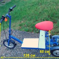 Електрическа триколка, Накланяща (Tilting Trike), 600W, Li-Ion 36V, снимка 6 - Скейтборд, ховърборд, уейвборд - 46082872