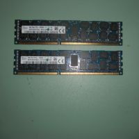 15.Ram DDR3 1600 Mz,PC3-12800R,8Gb,SK hynix,ECC,рам за сървър-Registered.Кит 2 Броя, снимка 1 - RAM памет - 45615371