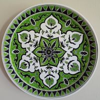 Керамична чиния за стена, снимка 2 - Декорация за дома - 45278705