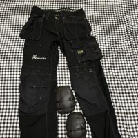 Snickers AllRoundWork RipSTOP Cordura  + протектори работен панталон размер 50, снимка 2 - Спортни дрехи, екипи - 45135241