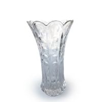 Стъклена ваза с флорален мотив, 12х24 см. Елегантен акцент за вашия дом или офис. 🌿✨ Прекрасен дизай, снимка 4 - Вази - 45777913