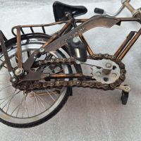 Ретро метален Велосипед за декорация-30 см., снимка 14 - Декорация за дома - 45914592