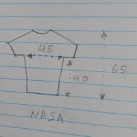 Памучна тениска NASA от H&M (S), снимка 7 - Спортни дрехи, екипи - 45809051