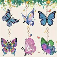 Диамантен гоблен - пеперуди Ключодържатели , снимка 3 - Гоблени - 45835409