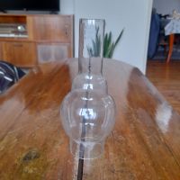 Старо стъкло за газена лампа,фенер #5, снимка 1 - Други ценни предмети - 45421292
