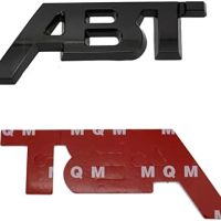 Емблема лого ABT AUDI АБТ sport хром или черен гланц различни размери, снимка 2 - Аксесоари и консумативи - 45236899