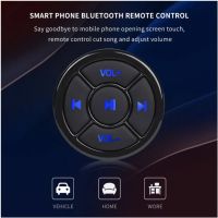 Безжичен Bluetooth Блутут медиен волан, Дистанционно управление за Автомобил, кола, снимка 3 - Аксесоари и консумативи - 40522698