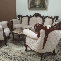 Италианска барокова гарнитура, снимка 1 - Дивани и мека мебел - 45373658