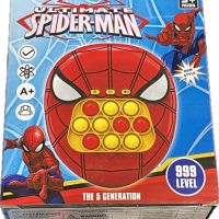 Pop it Game - Сензорен фиджет Spiderman Light Up , снимка 2 - Образователни игри - 45144840