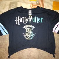 К- т тениска с потниче на Хари Потър за момиче 158р, снимка 1 - Детски тениски и потници - 45527716