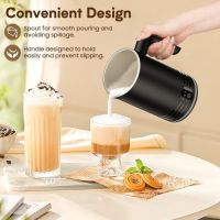 Нов Уред за разпенване / затопляне на мляко Млечна пяна за секунди Кафе, снимка 6 - Други - 45469416