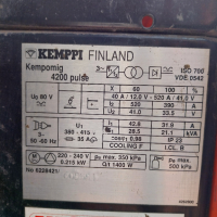 KEMPPI Kempomig 4200 Pulse , снимка 7 - Други машини и части - 44951200