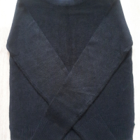 ДАМСКИ ЧЕРЕН ПУЛОВЕР , снимка 2 - Блузи с дълъг ръкав и пуловери - 44940099
