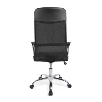 Модерен Офис Стол с люлеене, дишащи облегалка и седалка, амортисьор, въртящ се - 3122, снимка 3 - Столове - 44942823
