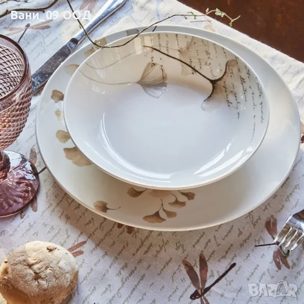 Италиански сервиз за хранене "Поезия", снимка 1