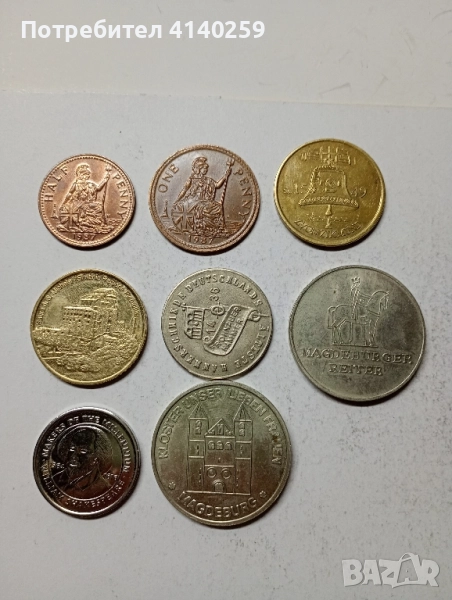 МОНЕТИ ЖЕТОНИ , снимка 1