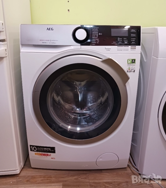 Инверторна пералня  AEG  8000 SERIES - 8 kg, снимка 1