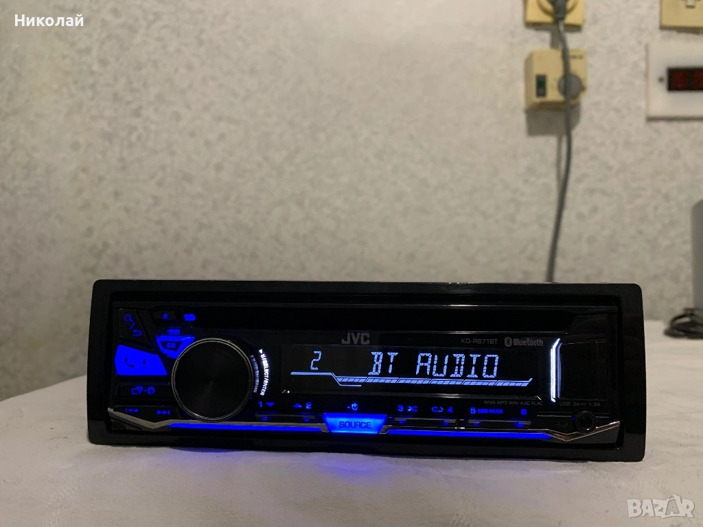 Авто Cd JVC Bluetooth, снимка 1