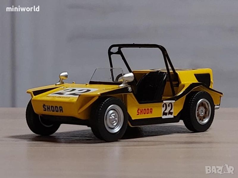 Skoda Buggy Autocross 1971 - мащаб 1:43 на DeAgostini моделът е нов в блистер, снимка 1