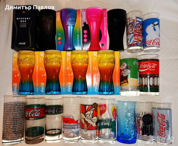 Кока Кола чаши за колекционери coca cola, снимка 1