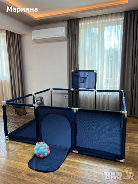 Големи нови кошарки + килимчета/ПОДАРЪК 30бр. топки, снимка 1