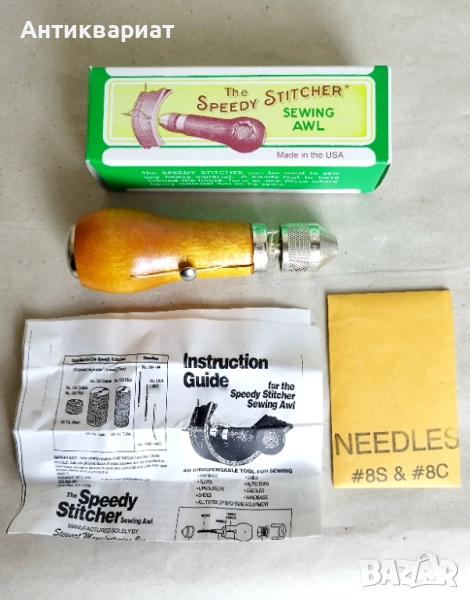 ОРИГИНАЛНОТО БЪРЗО ШИЛО ЗА ШИЕНЕ "Speedy Stitcher" / USA , снимка 1