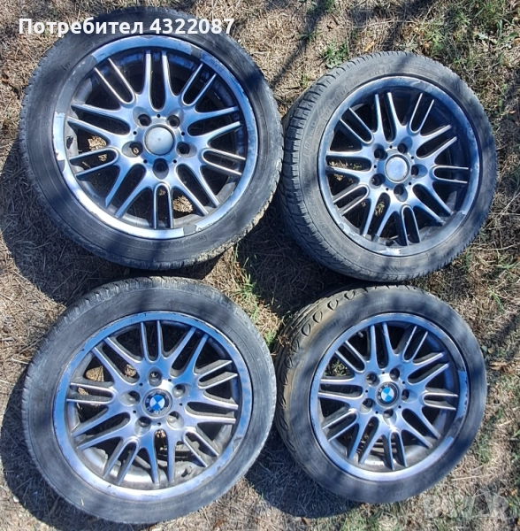 Гуми с джанти 17” БМВ / BMW E46 2.0 D 136к.с., снимка 1