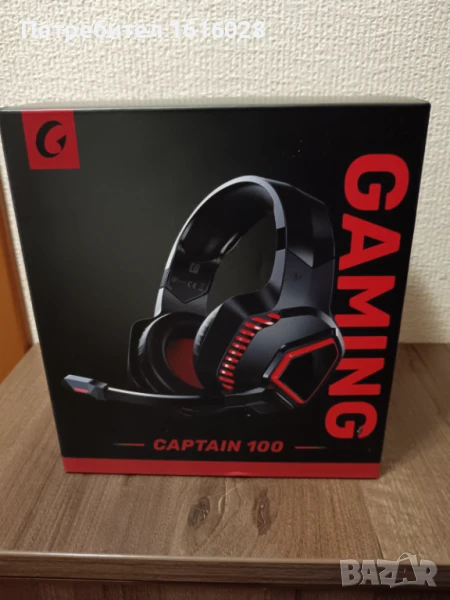 Геймърски слушалки CAPTAIN 100 с микрофон., снимка 1