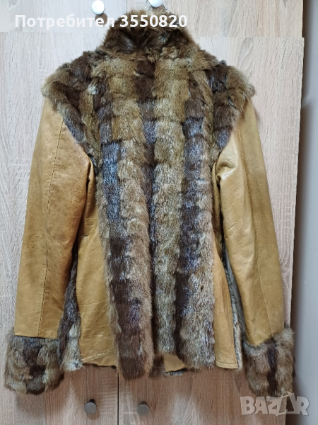 дамско палто от естествен косъм , снимка 1