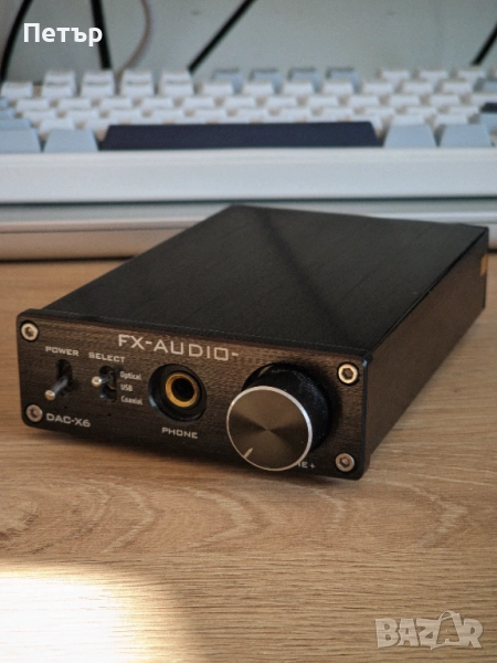 FX-AUDIO DAC-X6 USB Слушалков Усилвател, снимка 1