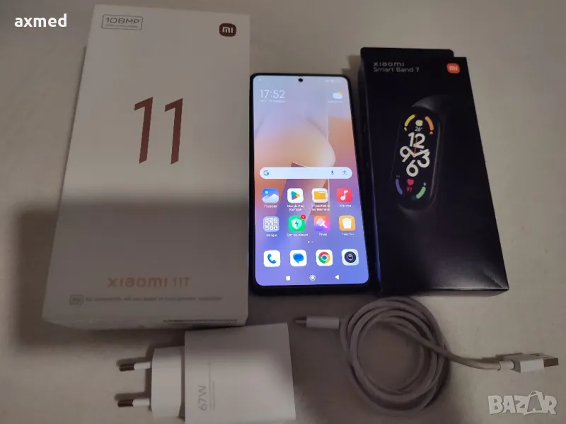 Xiaomi 11 T 5G 8+4 Ram 128 Rom+Xiaomi Band 7 , снимка 1