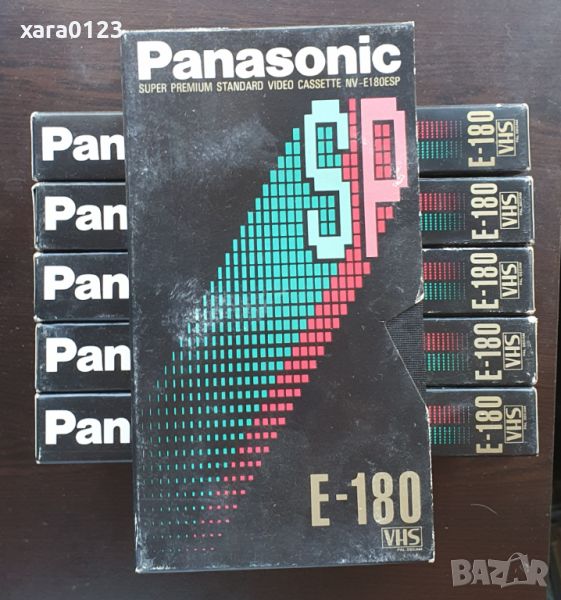 Видеокасети PANASONIC VHS SP E-180, снимка 1