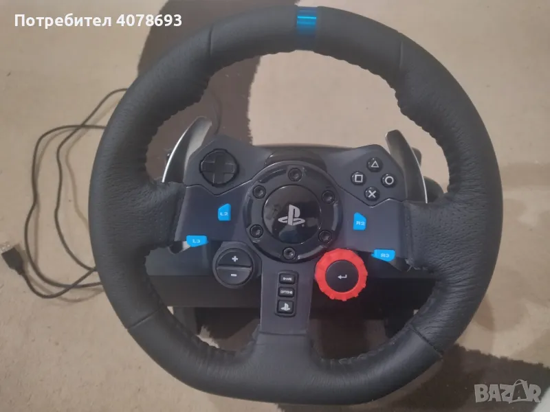 Волан и педали Logitech g29 с подарък игра: The crew 2, снимка 1