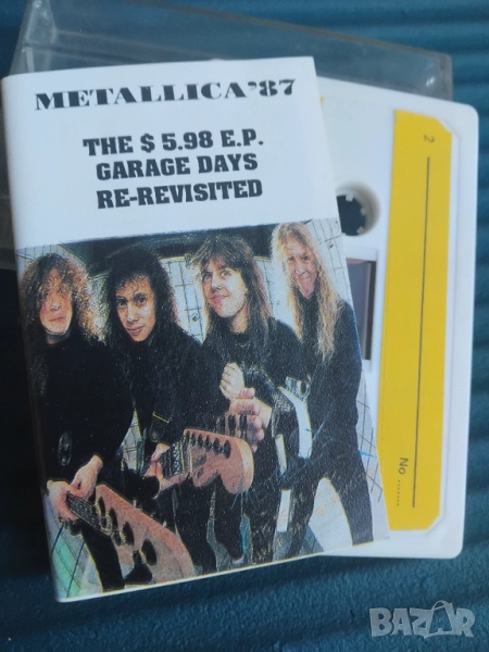 Metallica '87 - аудио касета музика, снимка 1