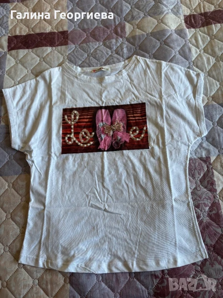 Блузи без ръкав с камъчета - M и XL, снимка 1